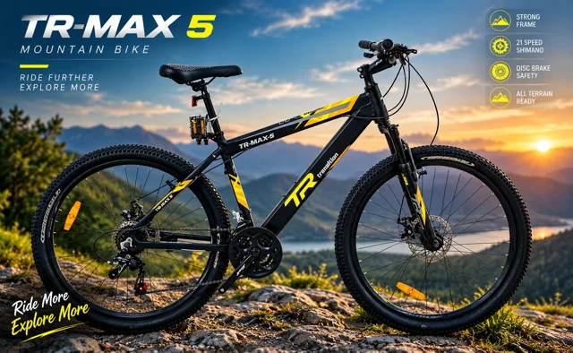 دوچرخه سایز 27/5 تنه آلومینیوم TR مدل Max